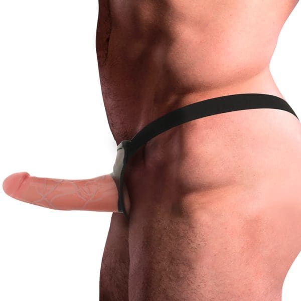 INTENSE - HOLLOW HARNESS WITH DILDO 16 X 3 CM 7